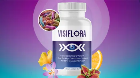 What is VisiFlora gut eye support formula for visual wellness
